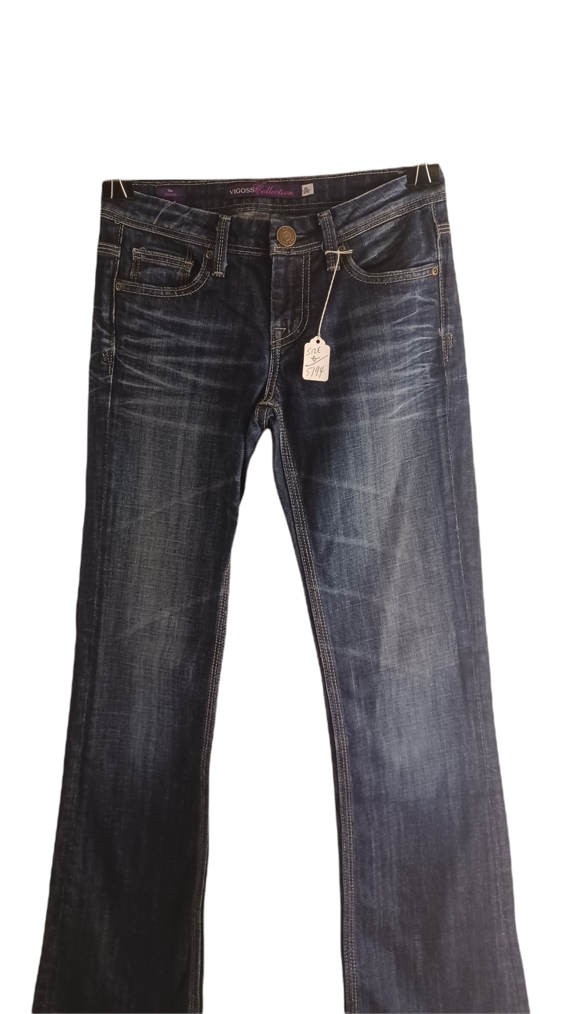 Sku 51944 PRE-OWNED......Vigoss Collections Bootcut Jeans Size 0