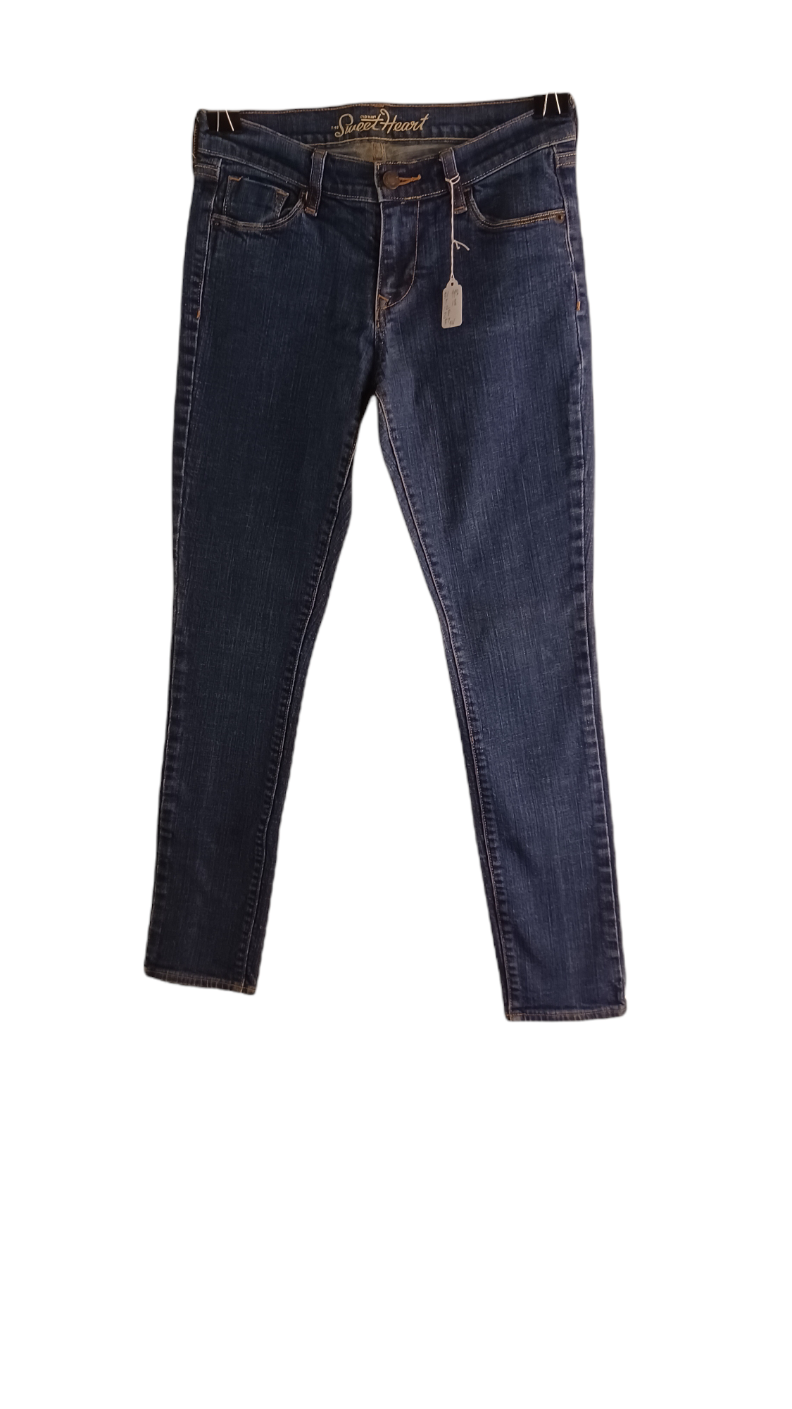 Sku 41701...Preowned Navy Sweetheart Skinny Jeans Size 2R