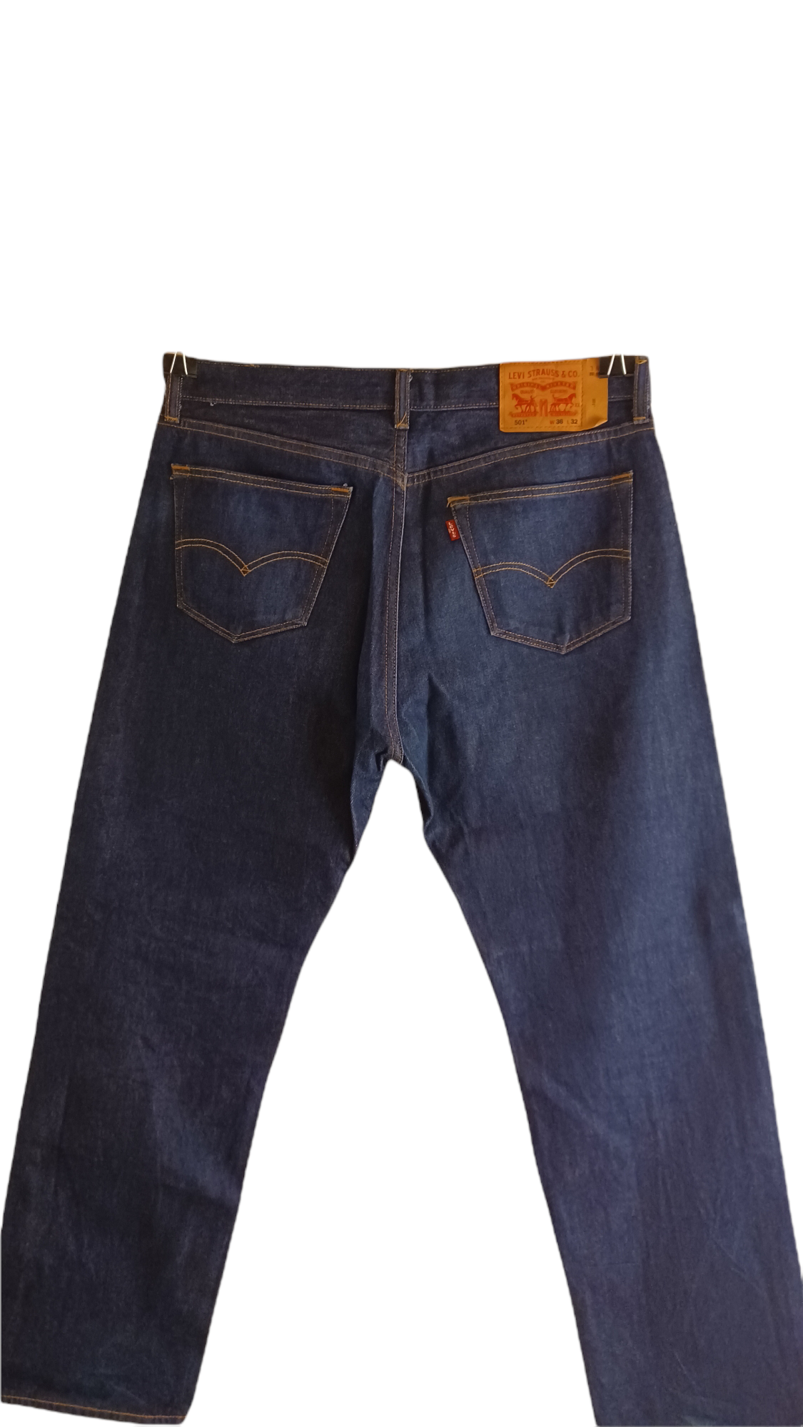 Sku 567219...Men's Levis 501 Blue Jeans 36x32