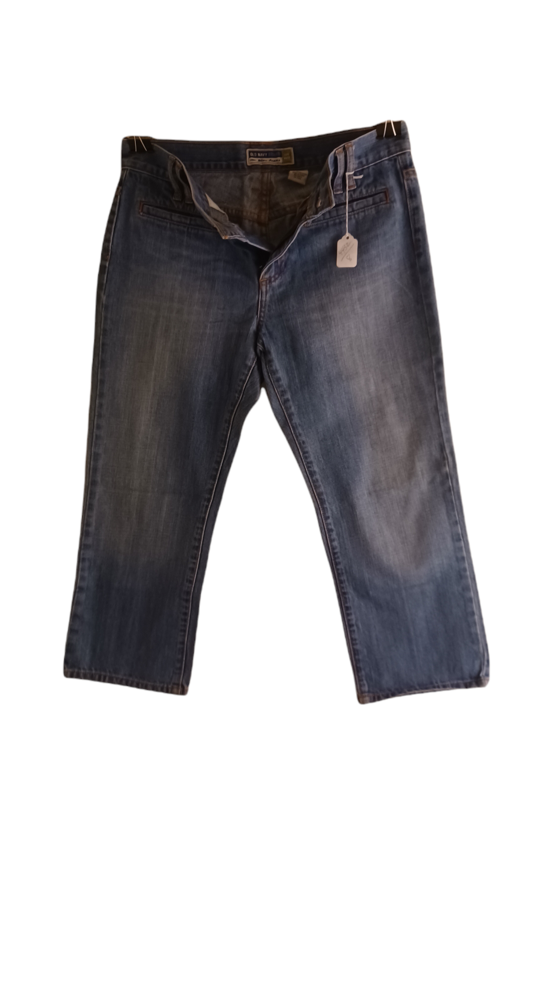 Sku 44328...Preowned Old Navy Low Waist Crop Jeans Size 8