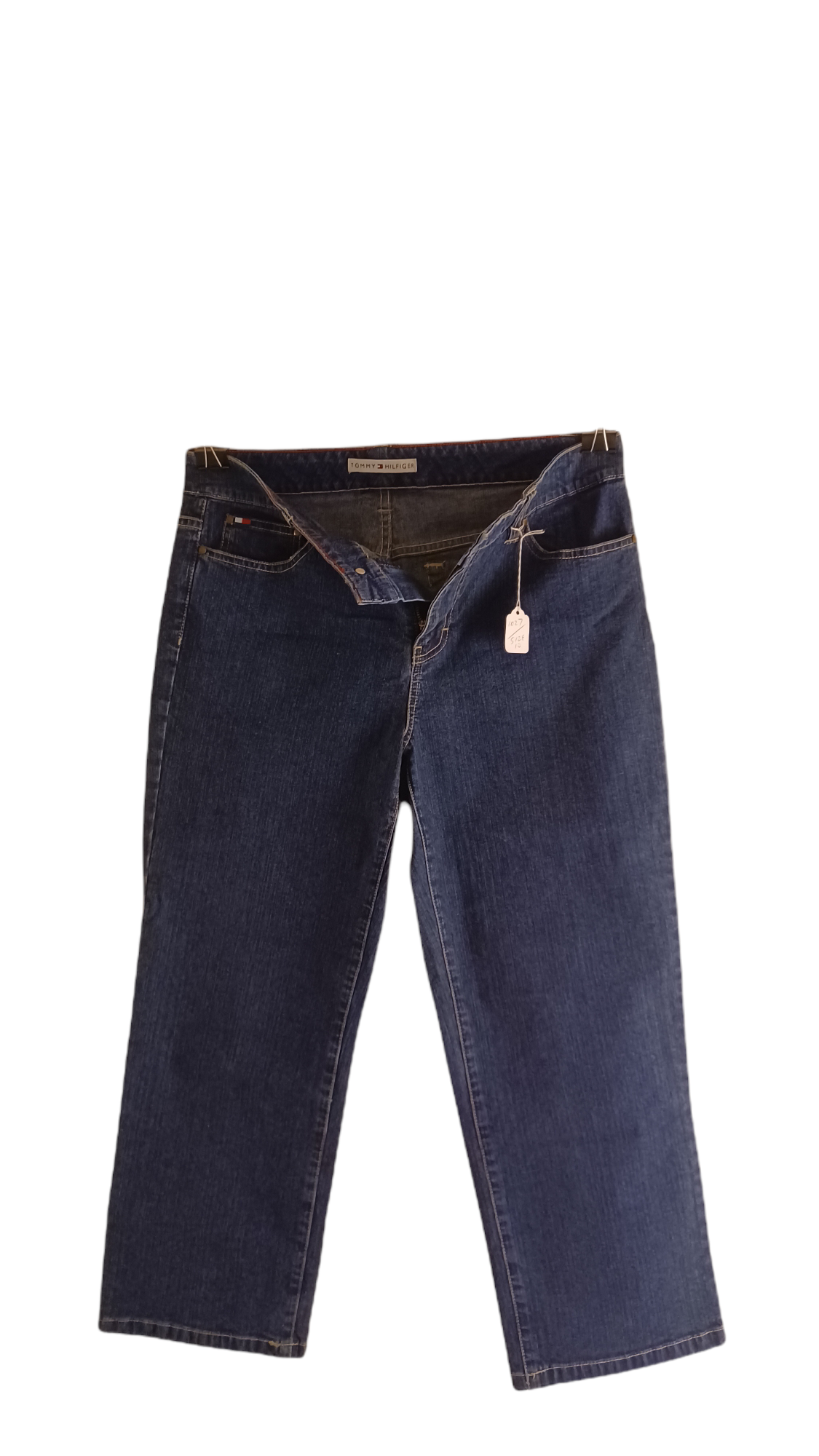 Sku 10278...Preowned Tommy Hilfiger Ankle Crop Jeans Size 10