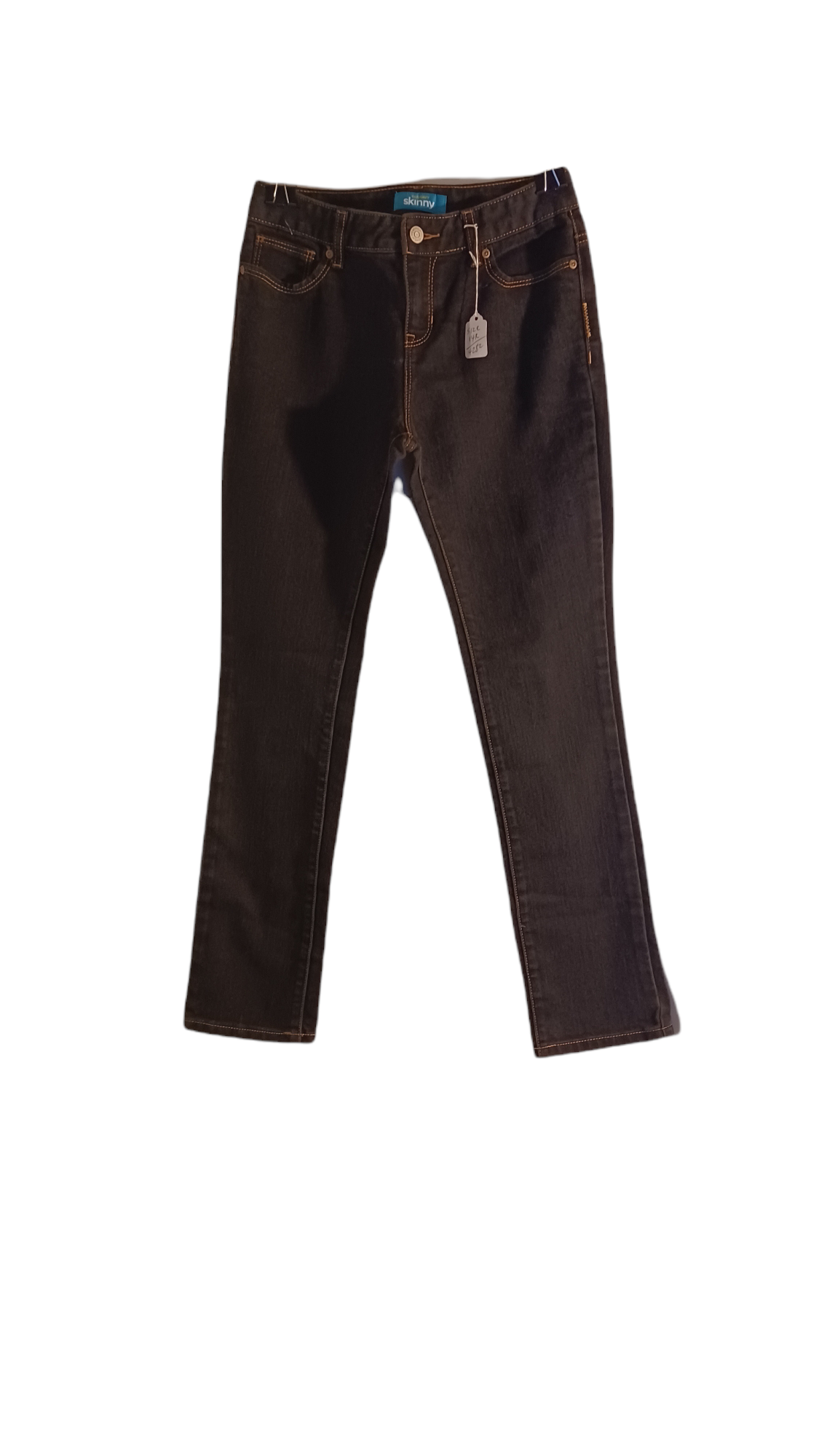 Sku 42825...Preowned Girls Old Navy Black Skinny Jeans Jr. Size 14R