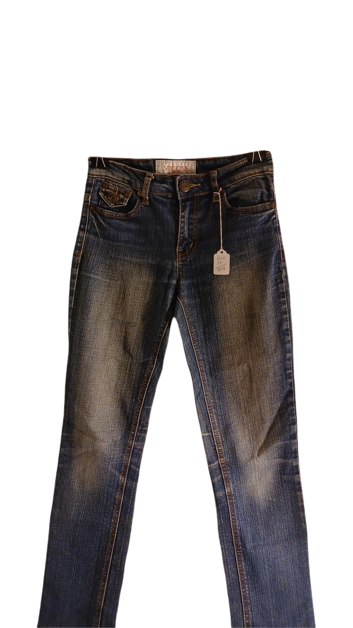Sku 435613 PRE-OWNED......Vigoss Skinny Jeans Size 12 Juniors