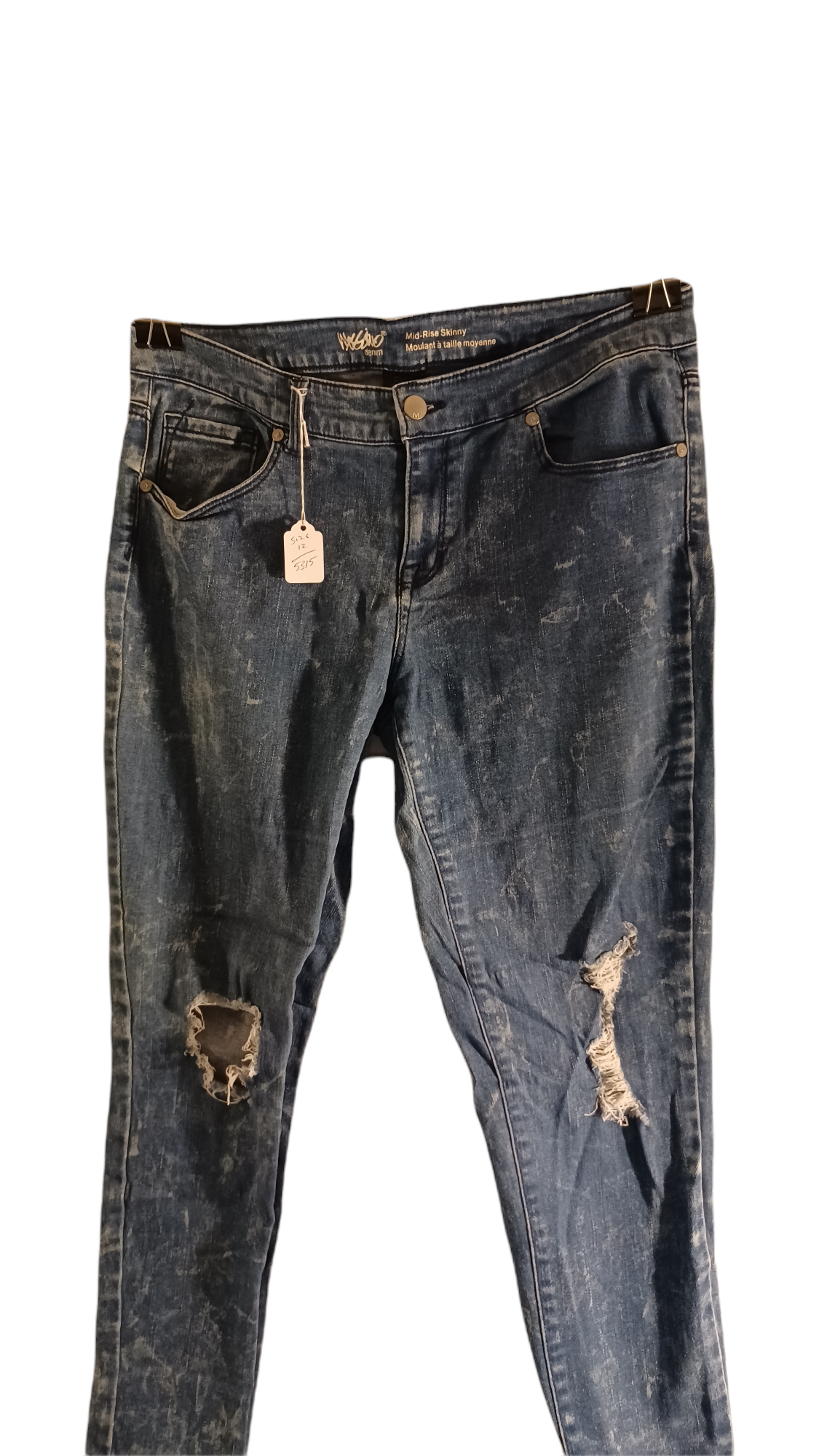 Sku 531513...Preowned Jeans Mossimo Skinny Jeans Size 12/31