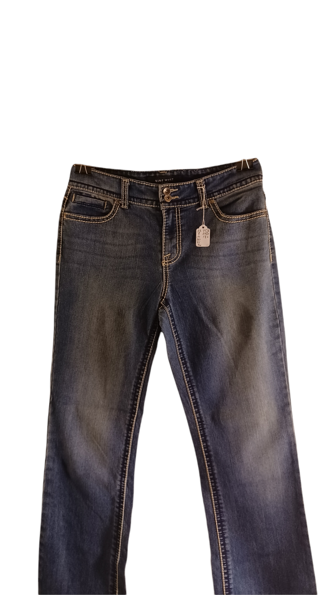 Sku 102815...Preowned Women's Nine West Bootcut Jeans Size 8/28