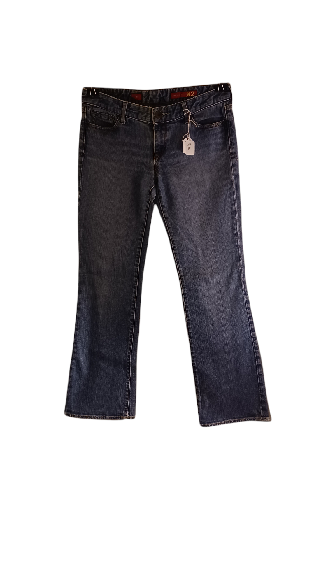 Sku 441015.. Preowned Quality Denim Bootcut Jeans Size 8r