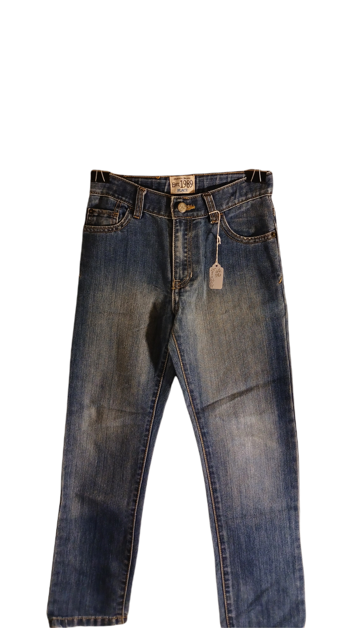 Sku 000015 PRE-OWNED......Place est. Straight Leg Jeans Size 8 Kids