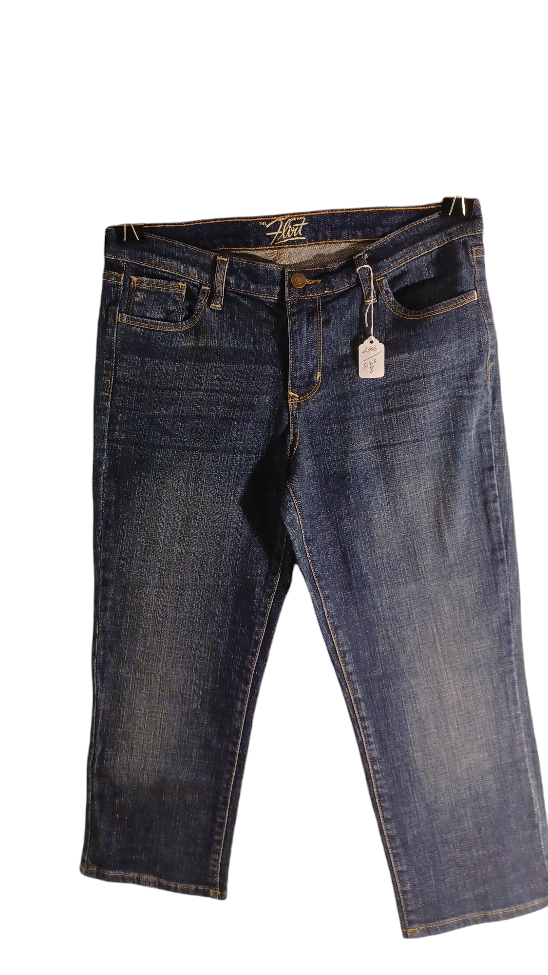 Sku 200616..Preowned The Flirt Crop Jeans Size 8