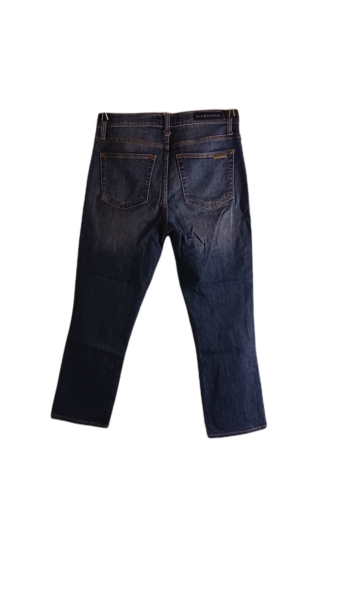 Sku 579825 PRE-OWNED.....Rock & Republic Straight Leg Jeans Size 8