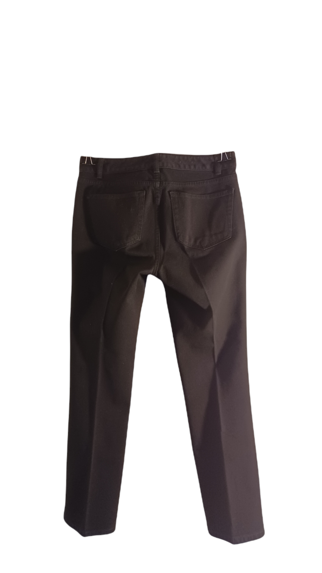 Sku 598836 PRE-OWNED....Chaps Black Straight Leg Pants Size 4