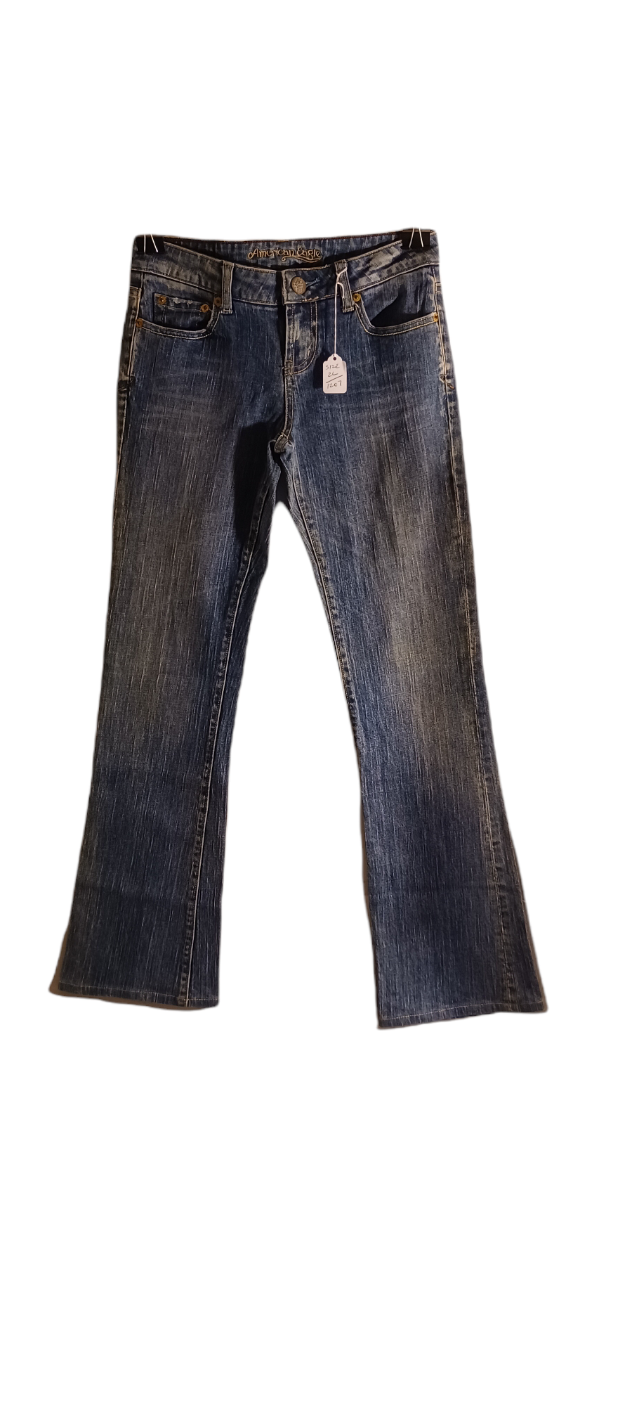 Sku 12079 PRE-OWNED....American Eagle Bootcut Jeans Size 2L