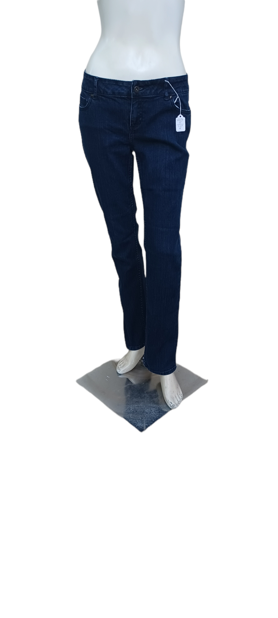 Sku 42365 PRE-OWNED......Simply Vera Vera Wang Straight Leg Jeans Size 4