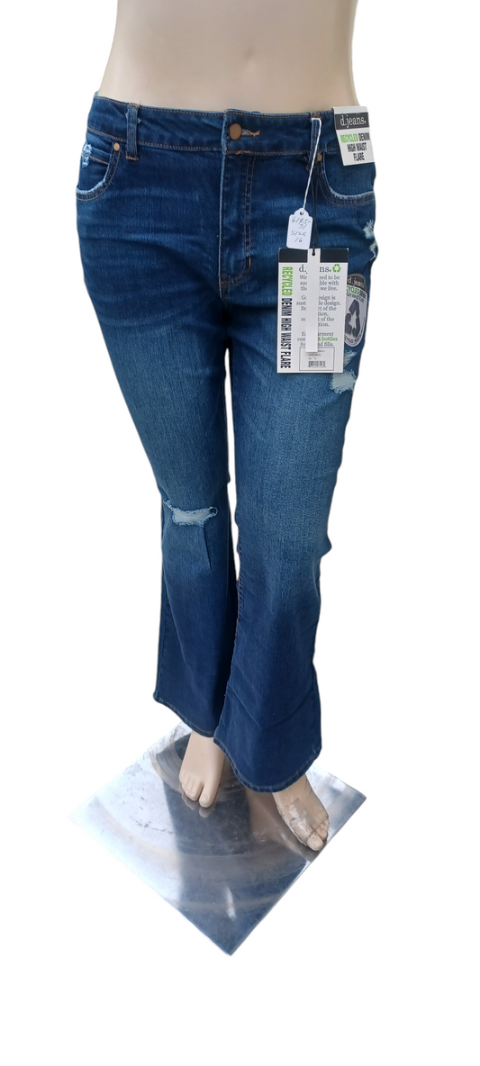 Sku 614531....d.Jeans High Waist Flare Jeans