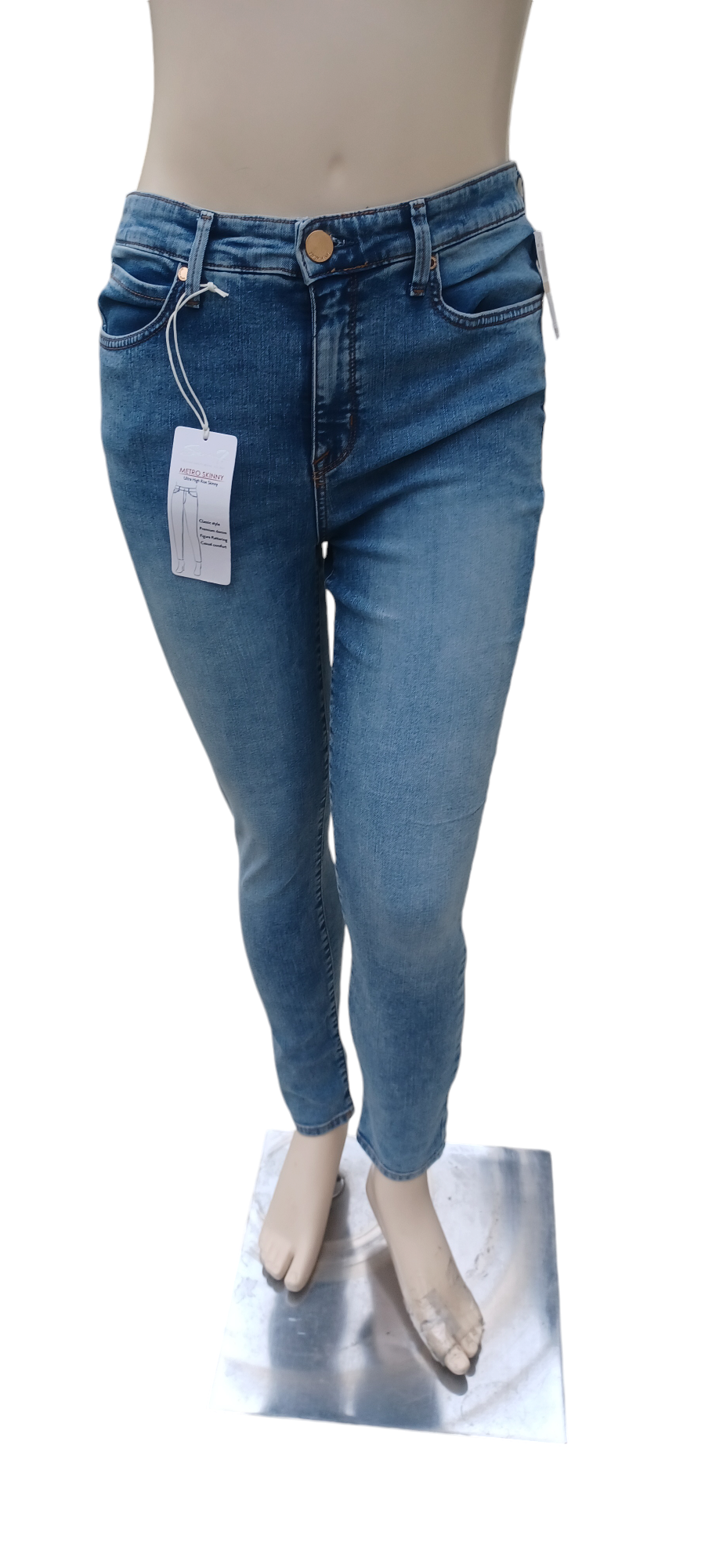 Sku 607436...Seven7 High Rise Skinny Jeans Size 12