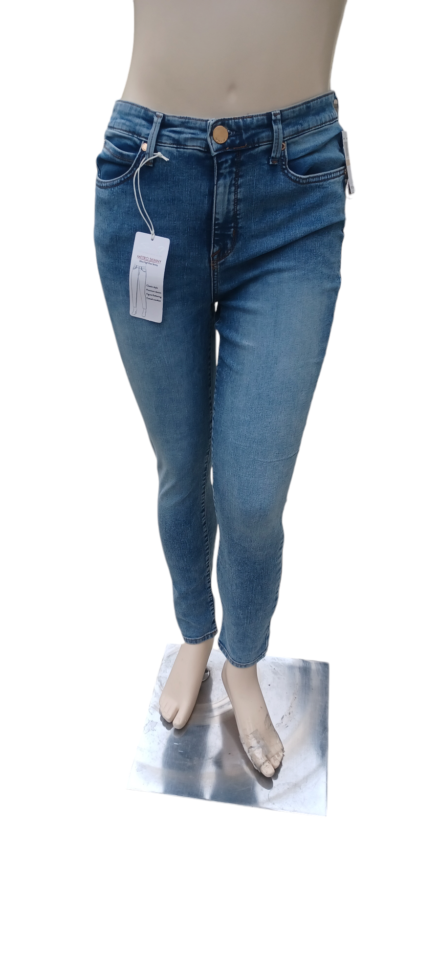 Sku 607436...Seven7 High Rise Skinny Jeans Size 12