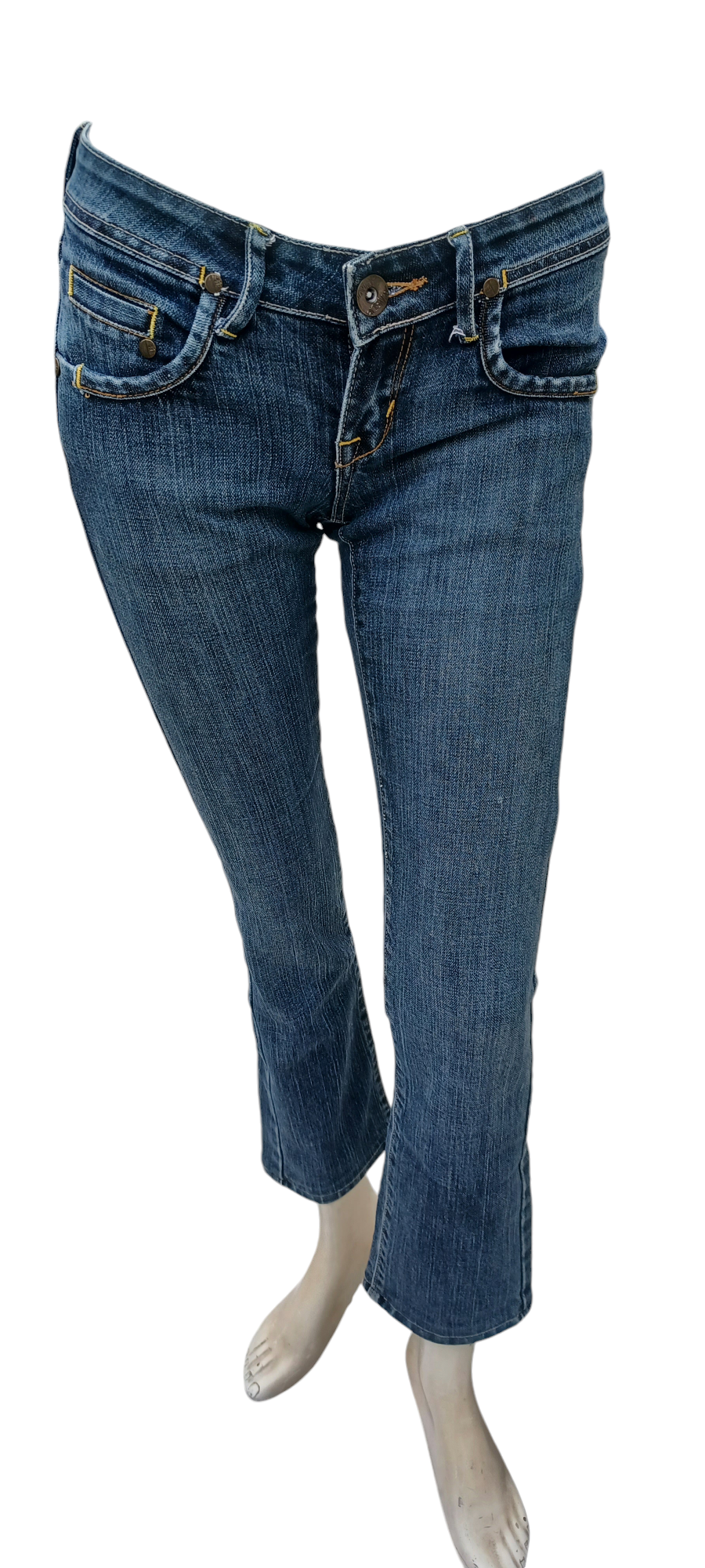 Sku 10497 PRE-OWNED....MNG Straight Leg Jeans Size 3