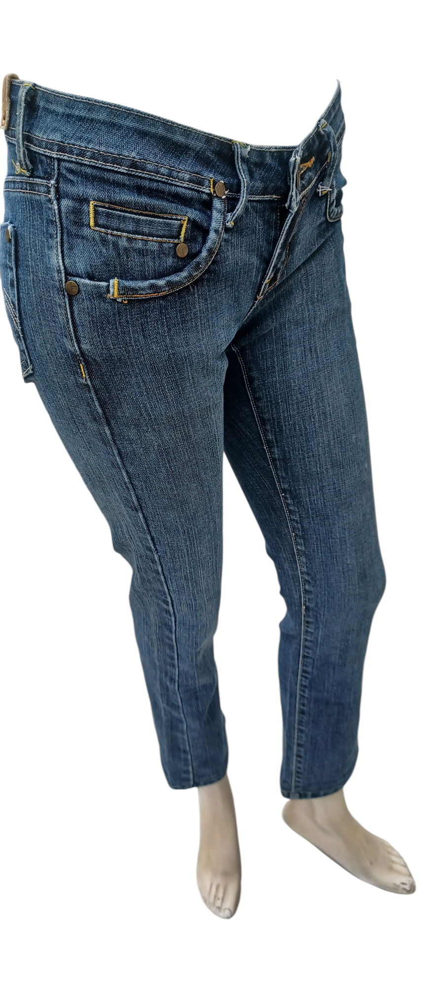 Sku 10497 PRE-OWNED....MNG Straight Leg Jeans Size 3