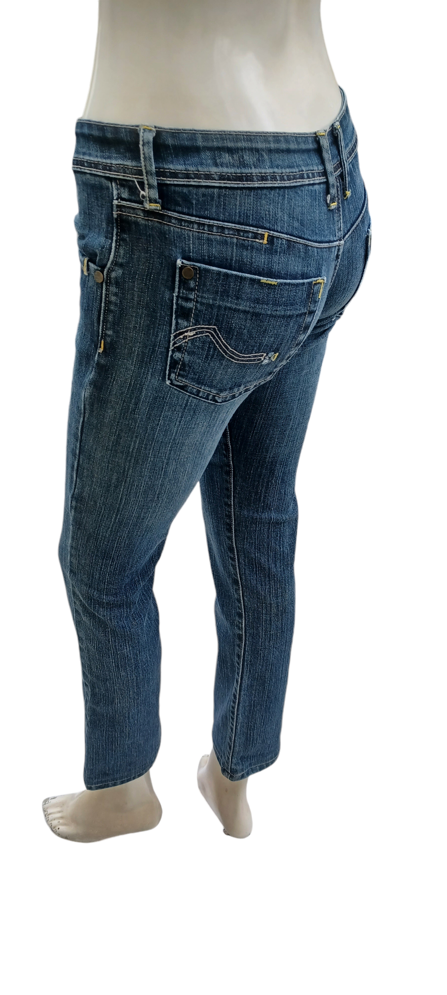 Sku 10497 PRE-OWNED....MNG Straight Leg Jeans Size 3