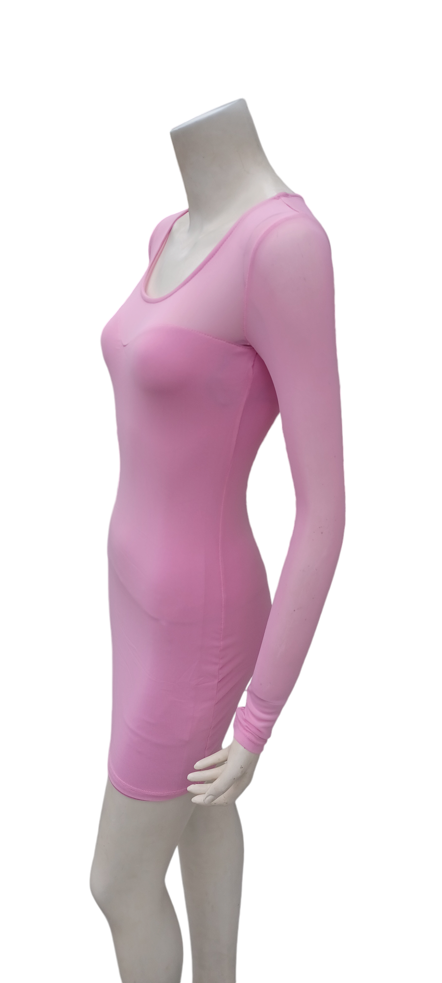 Sku B33 NWT-Material Girl Curve-Hugging Bodycon Dress Pink Size XS