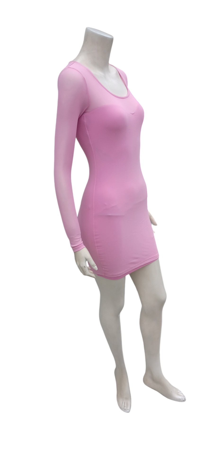 Sku B33 NWT-Material Girl Curve-Hugging Bodycon Dress Pink Size XS