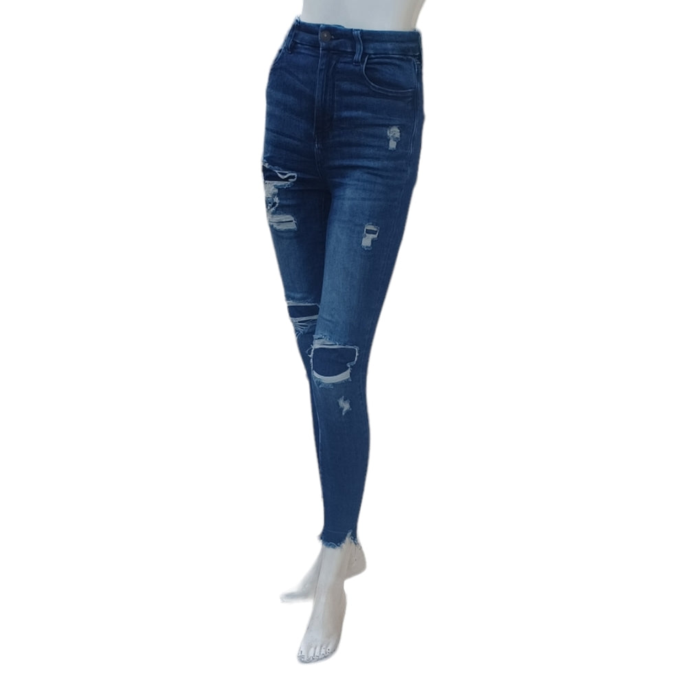 698510.....American Eagle Skinny Jeans Size 0 Short, W24", 26" Inseam 10" Rise