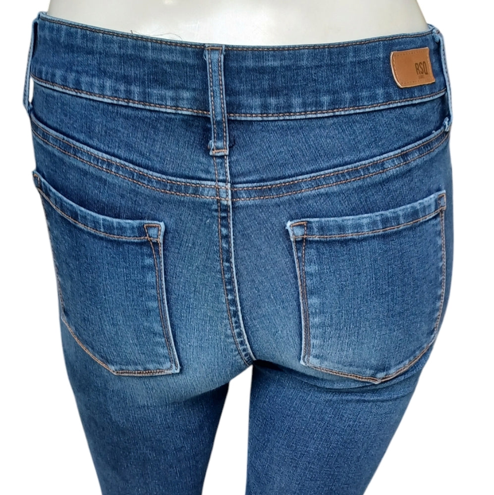4198..RSQ Skinny Jeans Size 0/W24, 8" Rise