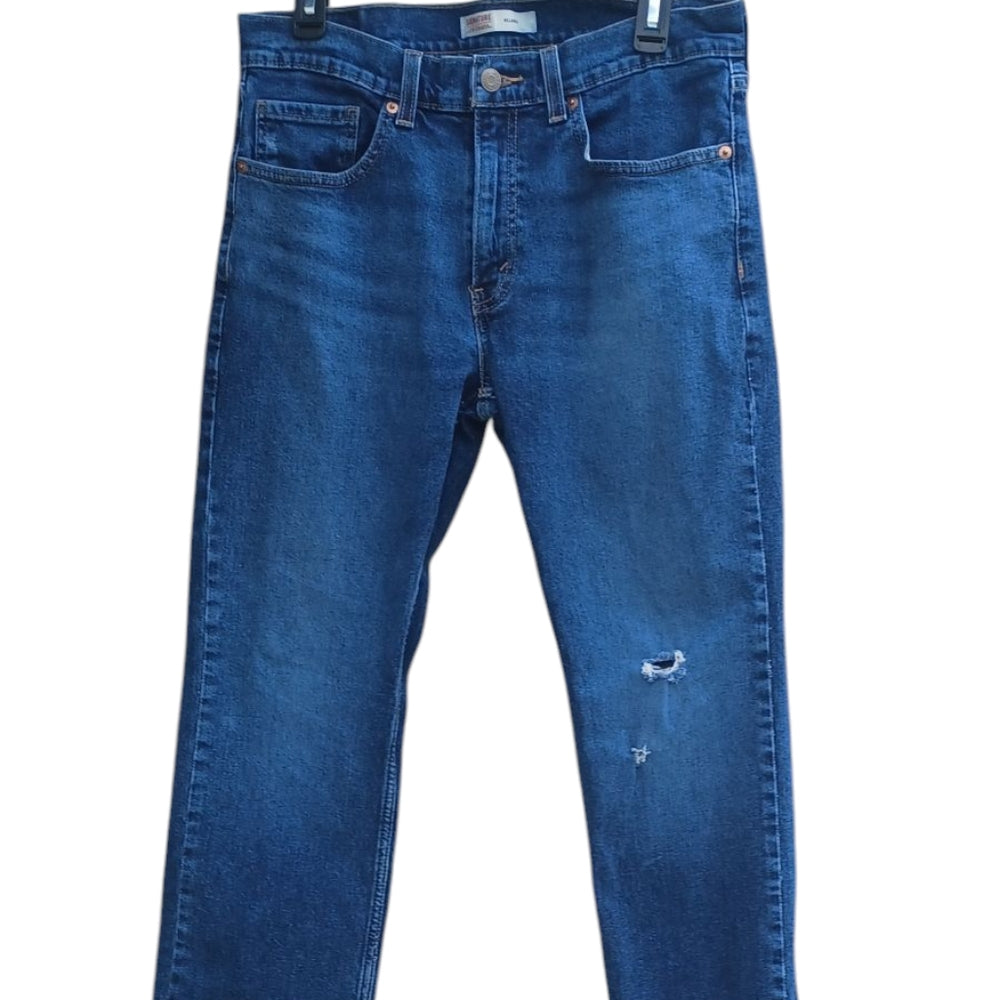 8188...Men's Levi's Relaxed Straight Leg Jeans Size W32xL32