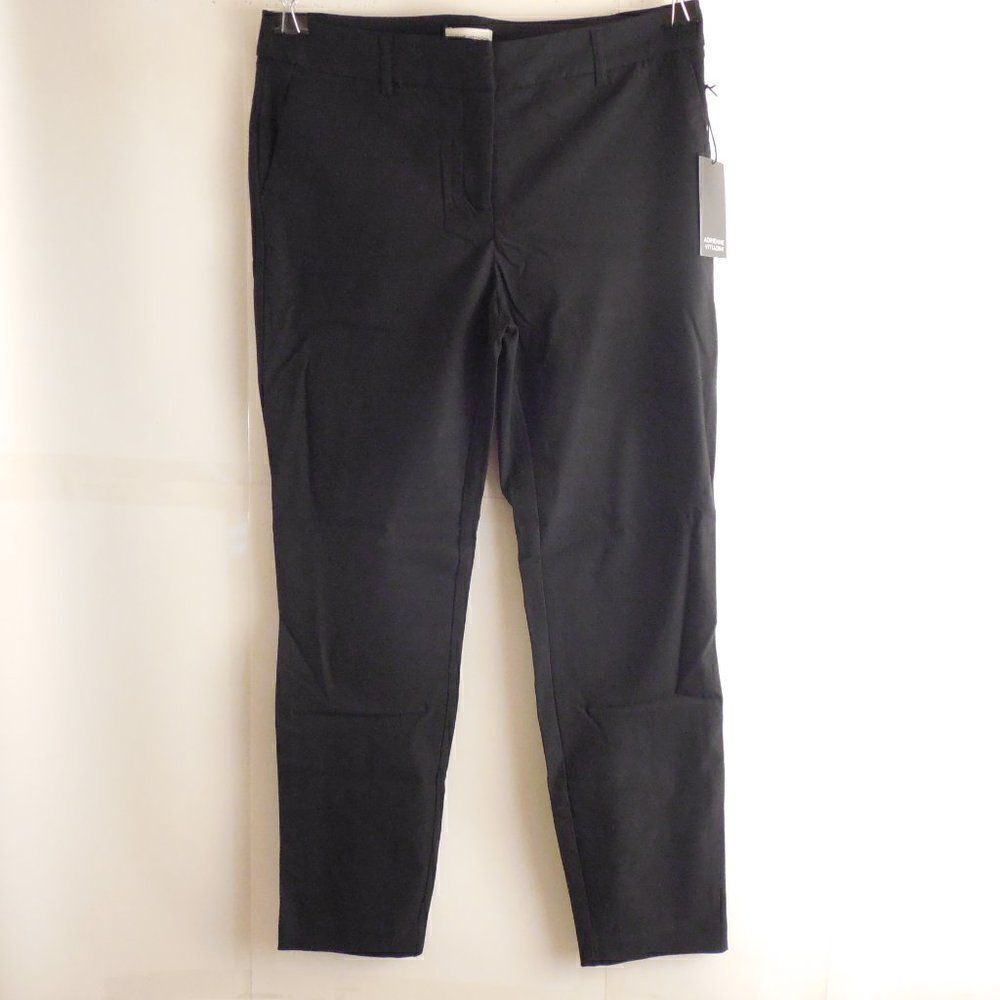 537912.....Adrienne Vittadini Slim Modern Fit Pants Size 10