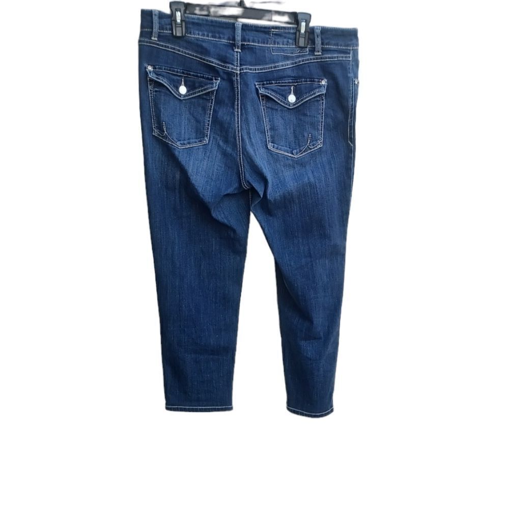 910138...INC Straight leg Crop Jeans Size 14, W34" 23"Inseam  9"Rise