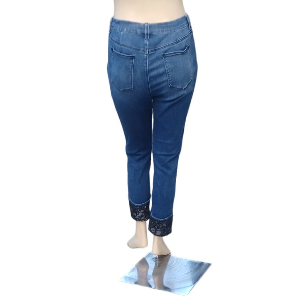 8002...SO High Rise Crop Jeans Size 32" Waist