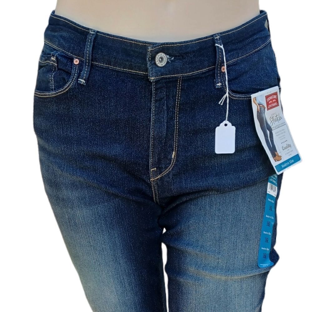 533635.....Signature by Levi Strauss Modern Slim Size 18M & 16L