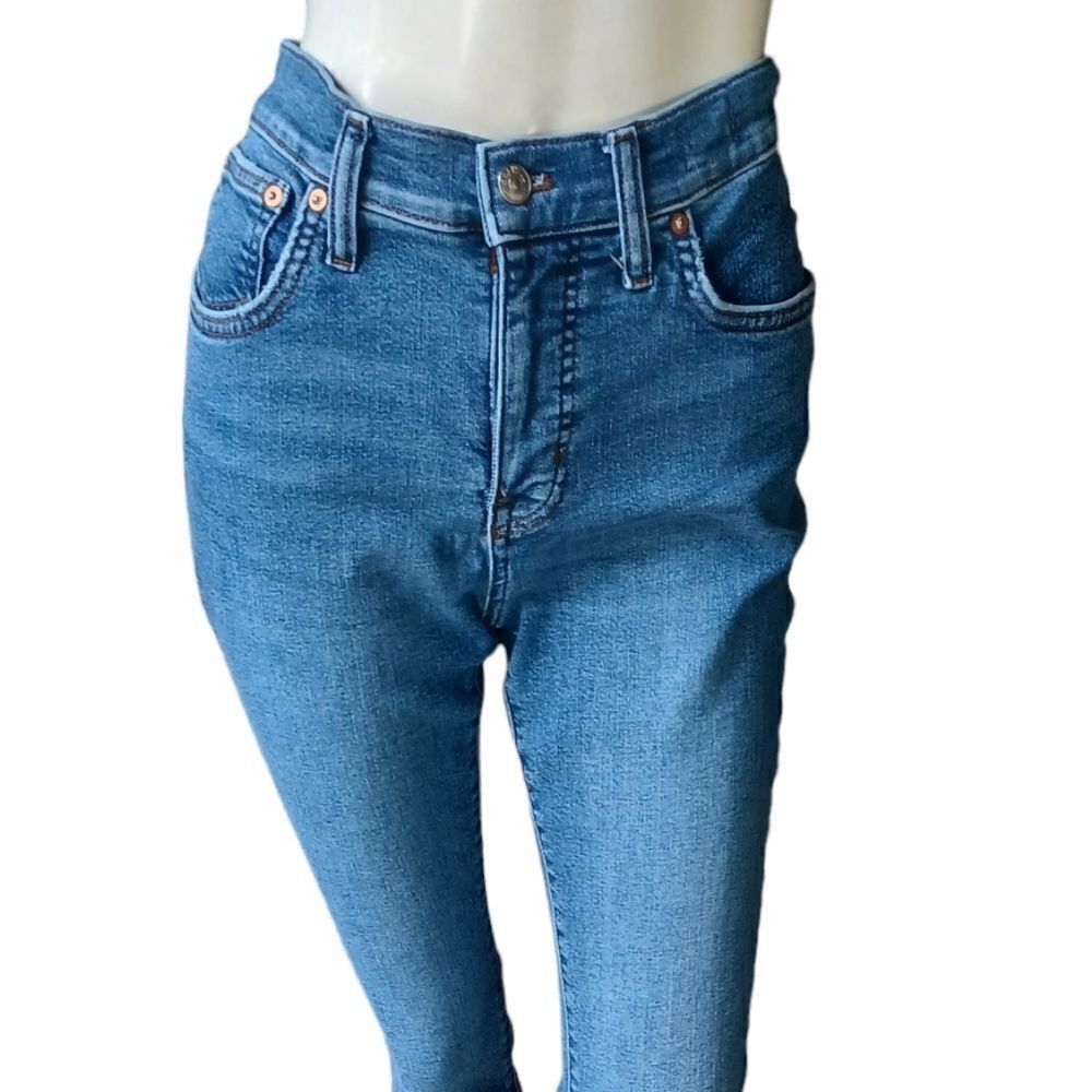 689846......Madewell Skinny Jeans Size 29, 26"Inseam 9"Rise