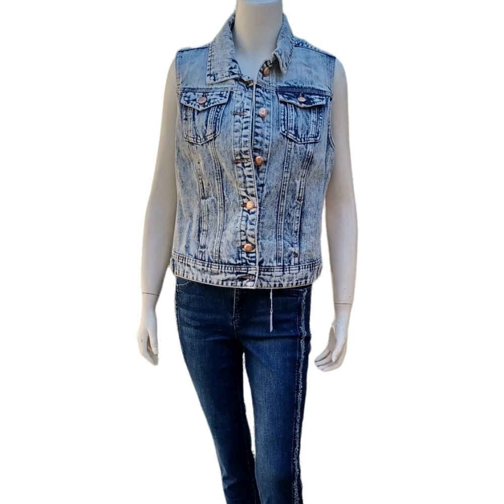 5698....Boom Boom Jean Jacket Size XS