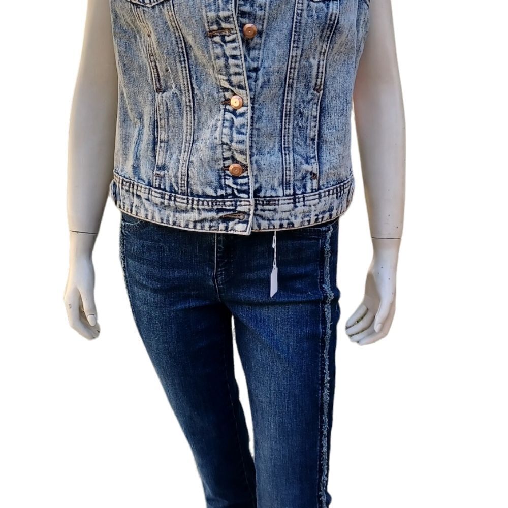 5698....Boom Boom Jean Jacket Size XS