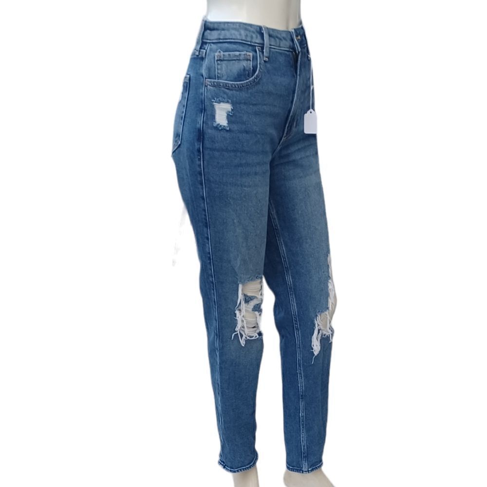 672444....Hollister Straight leg Jeans Size 1R, W25 L31, 10"Rise