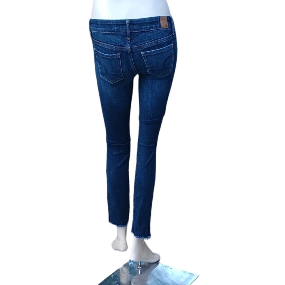 570321...American Eagle Skinny Jeans Size 00, W26", 27" Inseam 6" Rise