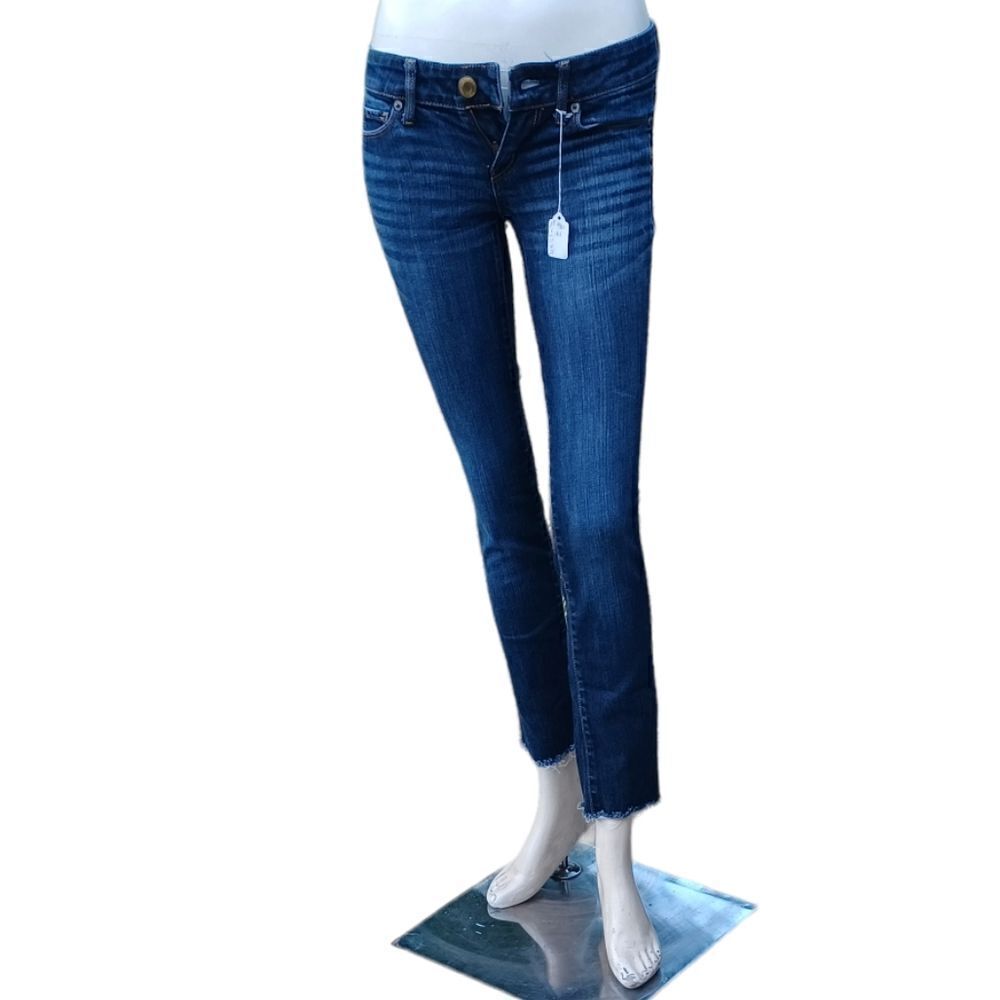 570321...American Eagle Skinny Jeans Size 00, W26", 27" Inseam 6" Rise