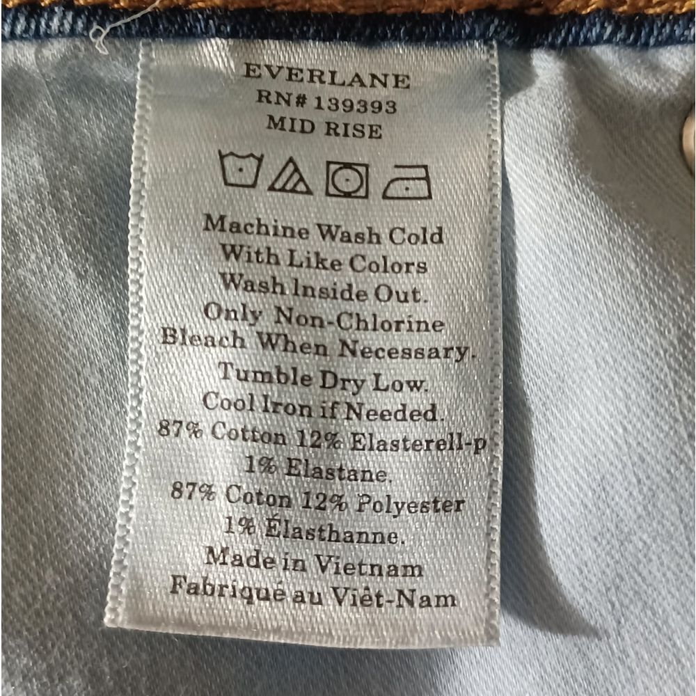688945...Everlane Ankle Crop Jeans Size 28