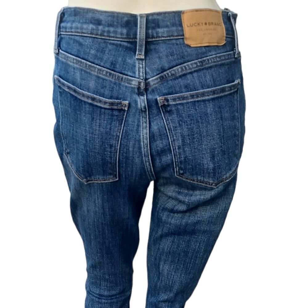 672944....Lucky Brand Skinny Jeans Size 6/28A, 10"Rise