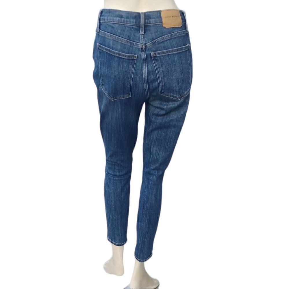 672944....Lucky Brand Skinny Jeans Size 6/28A, 10"Rise