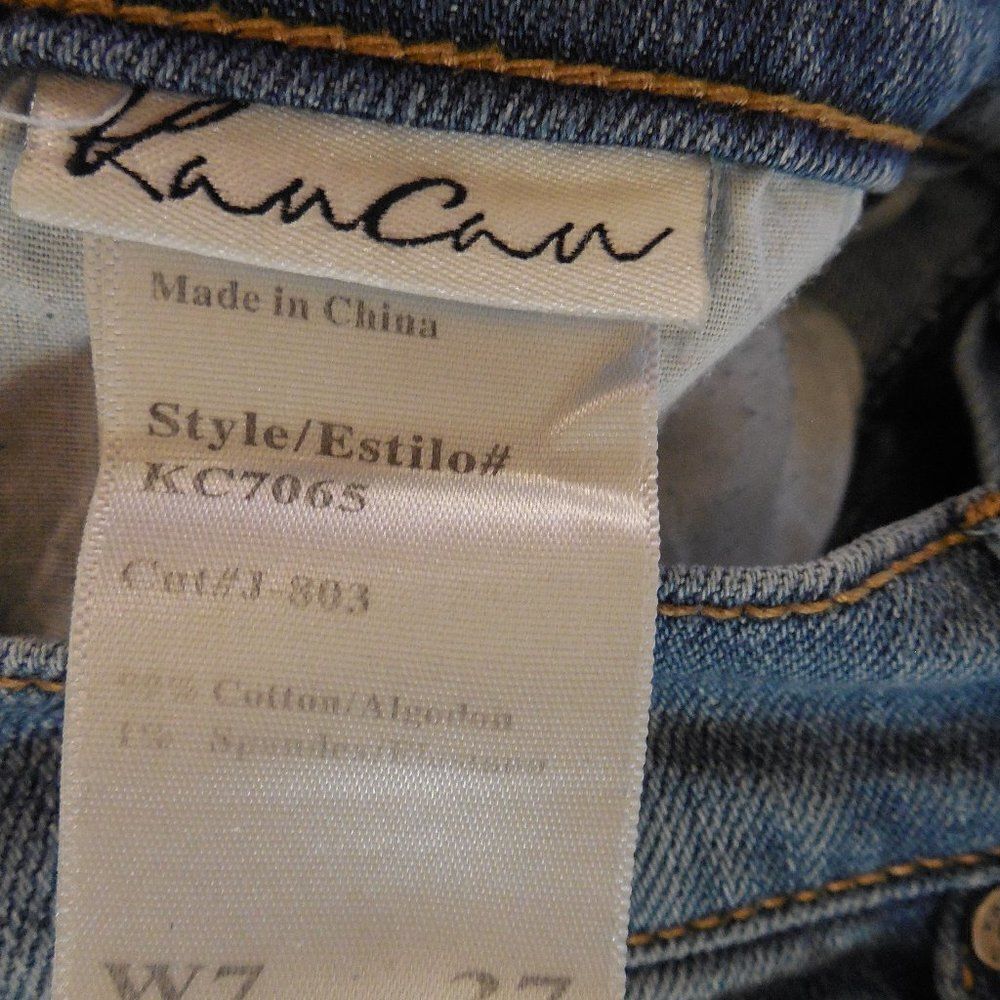545620....Kancan Ankle Crop Size 27, W28" 25"Inseam 8"Rise