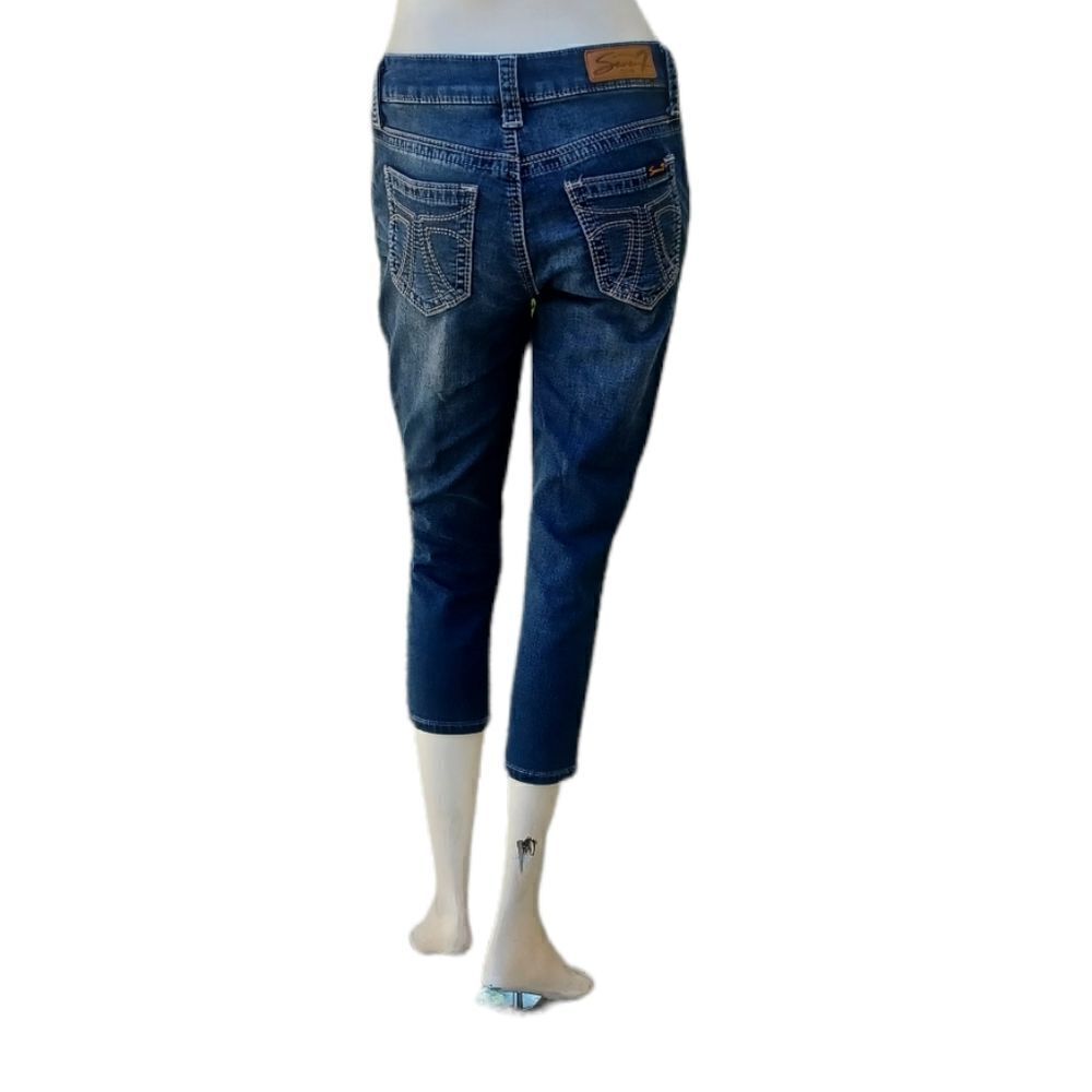 573823..Seven7 Crop Skinny Jeans Size 4,  W28" 20"Inseam 8"Rise