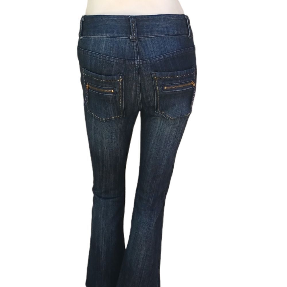 574212...INC Denim Jeans Size 0P, W26" 27Inseam  7 1/2" Rise