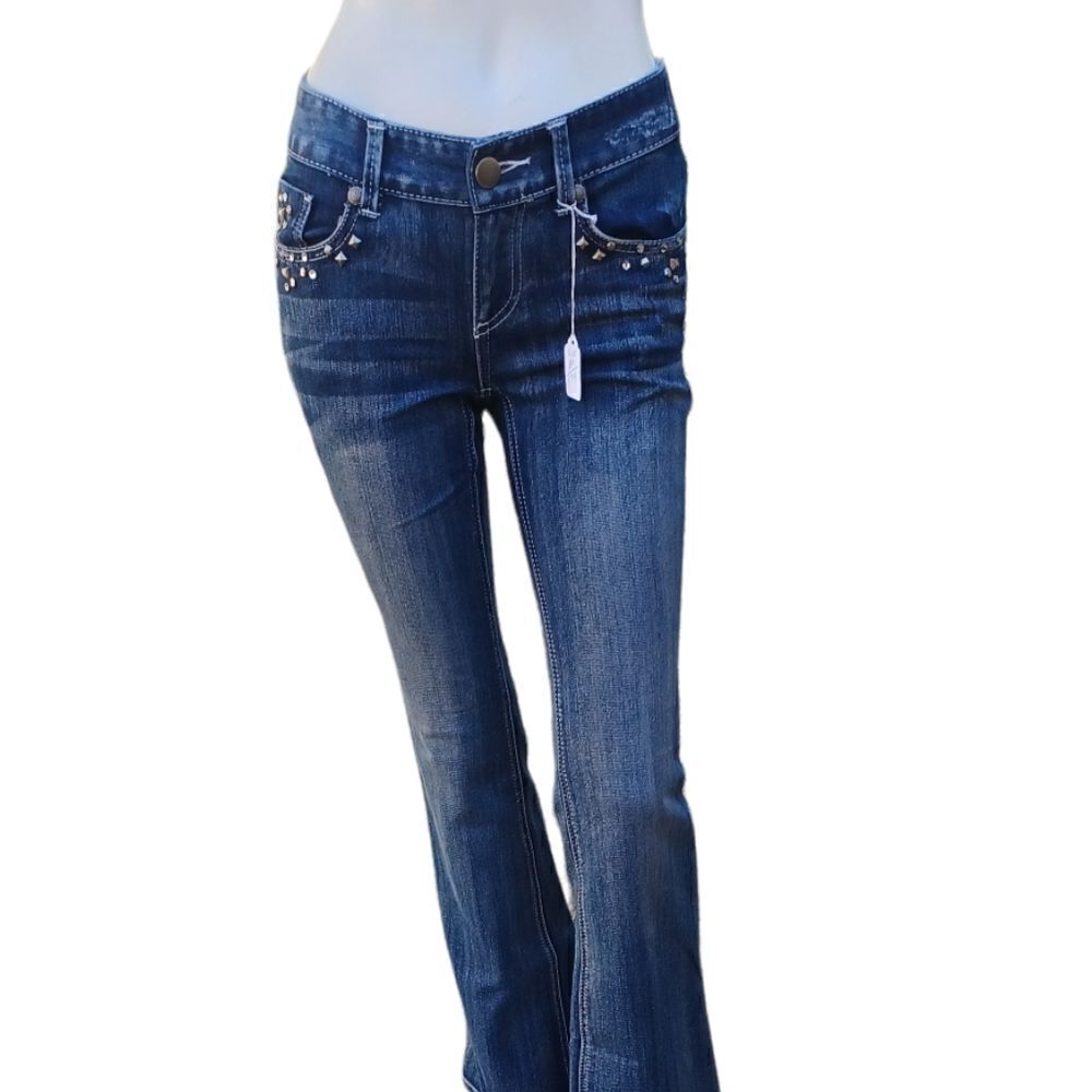 574323....INC Denim Jeans Size 0P, W26" 29"Inseam  7"Rise
