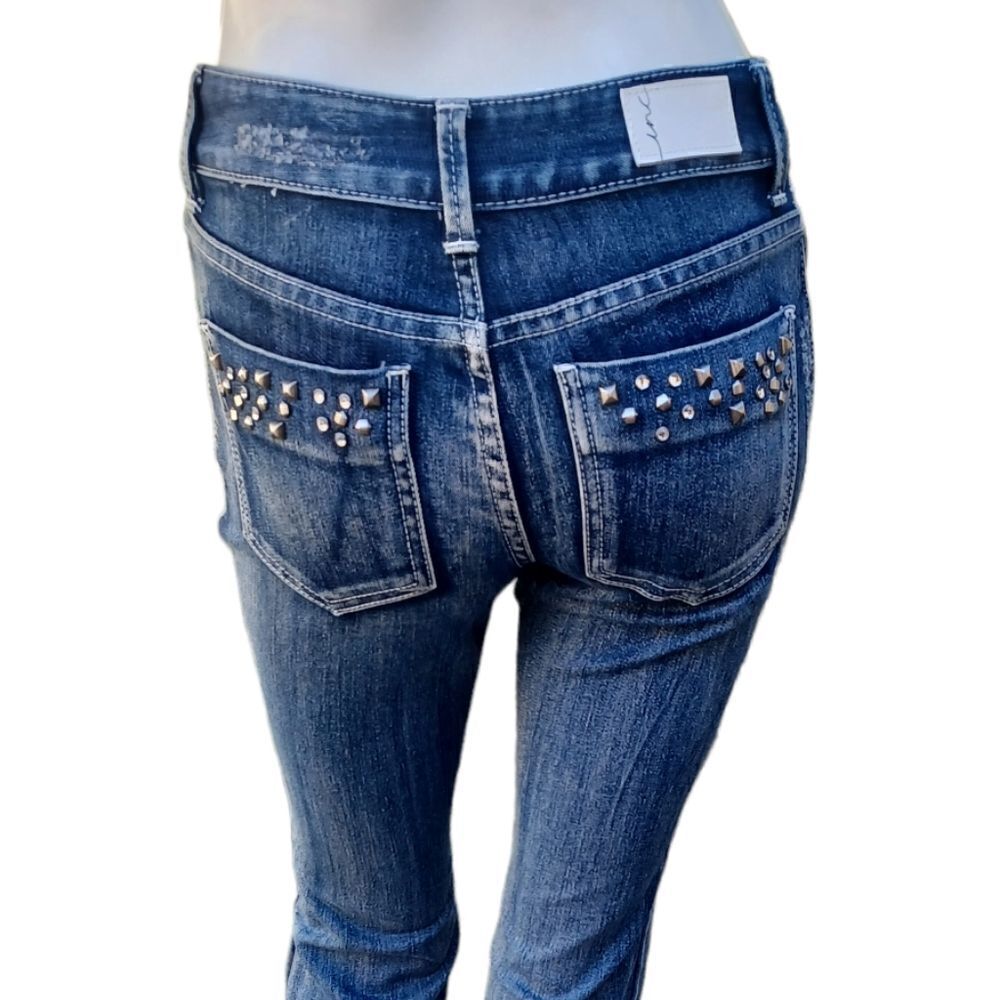 574323....INC Denim Jeans Size 0P, W26" 29"Inseam  7"Rise