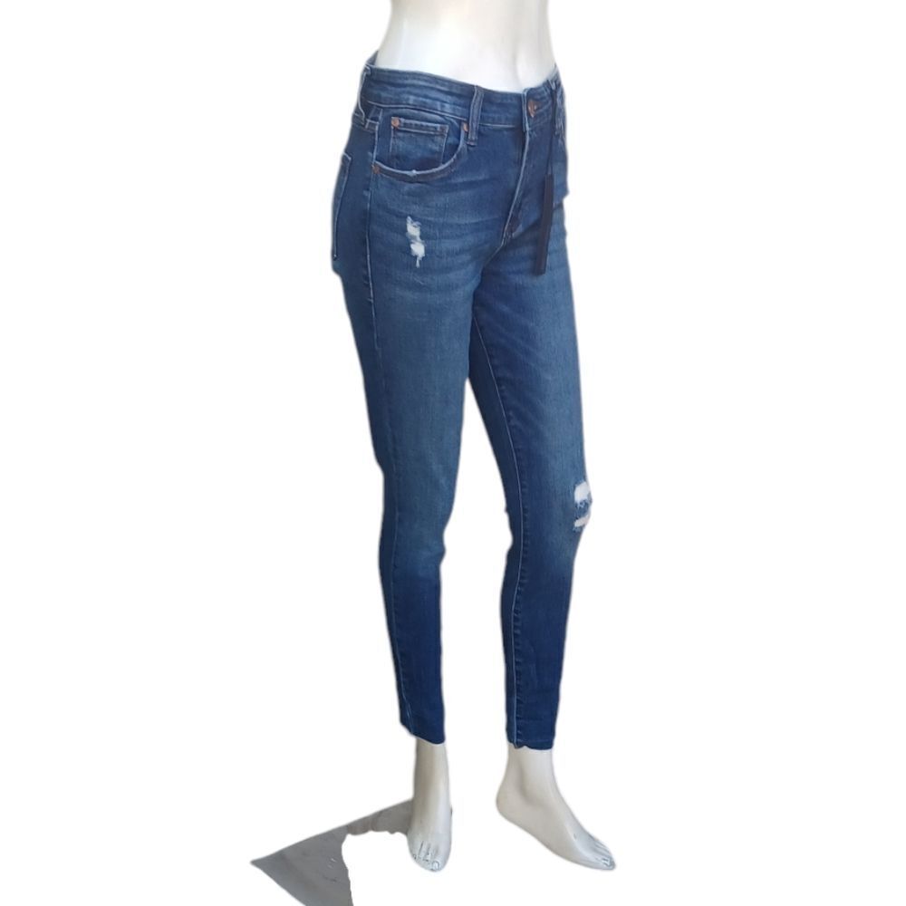 575623....SeeThruSoul Ankle Skinny Jeans Size 27