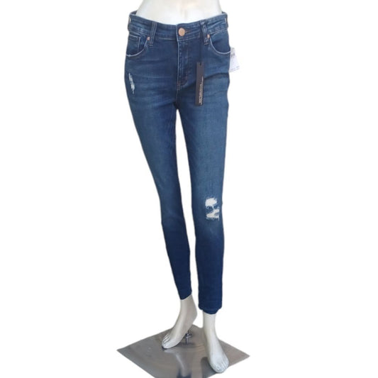 575623....SeeThruSoul Ankle Skinny Jeans Size 27