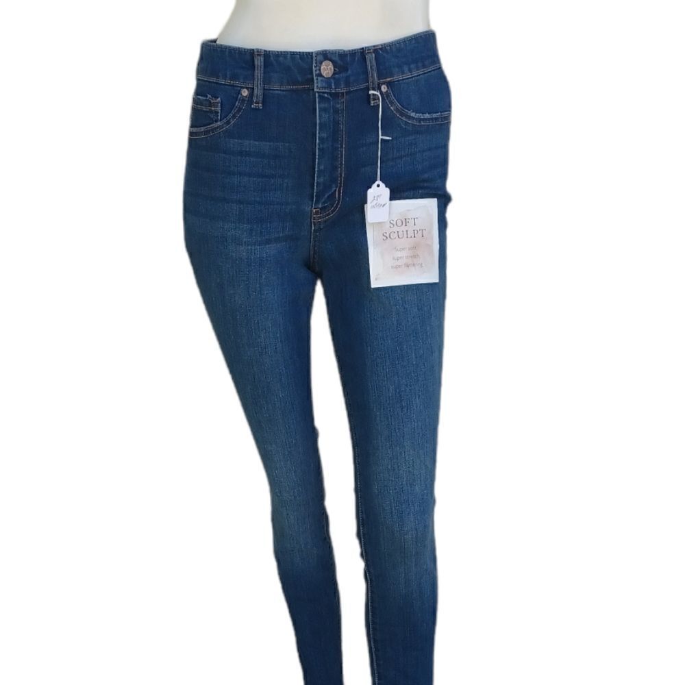 535536.....Jessica Simpson High Rise Skinny Jeans Size 6/28, 9"Rise