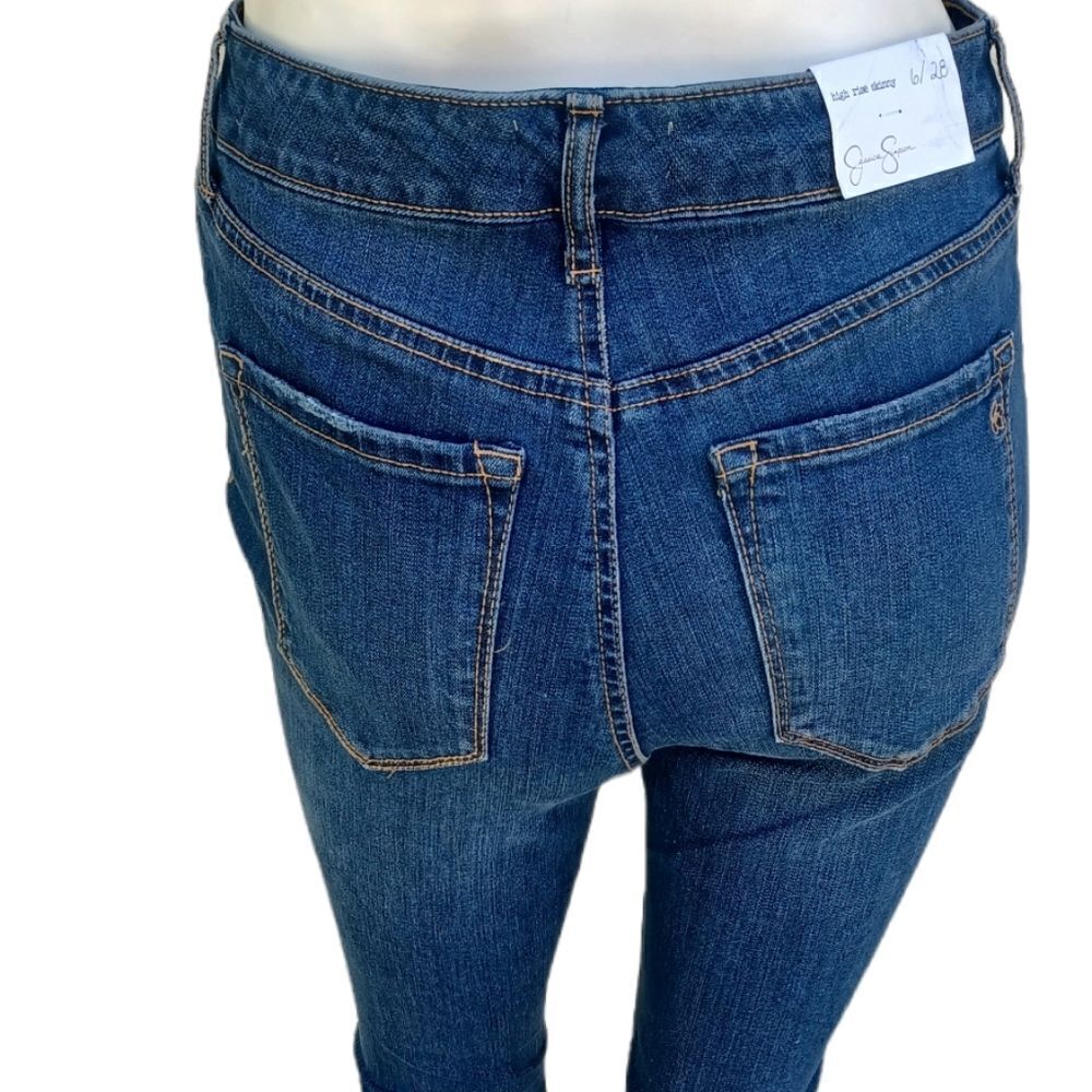 535536.....Jessica Simpson High Rise Skinny Jeans Size 6/28, 9"Rise