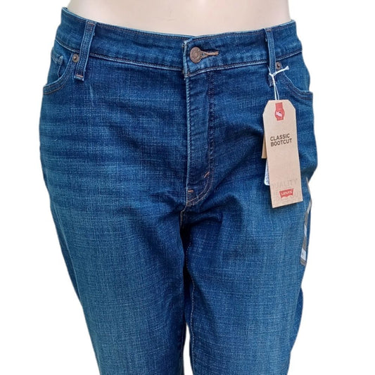 57882...Levi's Classic Bootcut Jeans Size 22W